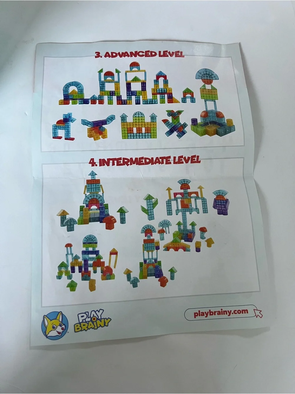 Play Brainy 101 Piece Magnetic Cubes 3D Building Set Stem Educational Montessori